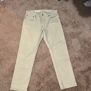 Mens Gap Denim Khaki Pants
